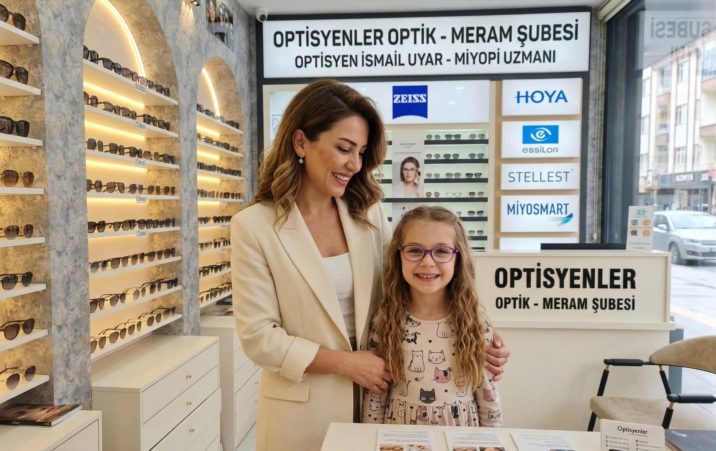 Öğretmen Anneden; Optisyenler Optik Meram Şubeye Teşekkür Mesajı
