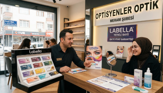 Konya'da Labella Renkli Lens Bayisi Optisyenler Optik