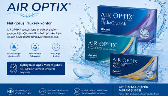 AIR OPTIX Kontakt Lensler Hakkında Bilgilendirme