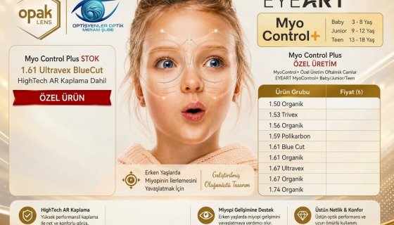 EYEART Myo Control - Miyop Camları Hakkında