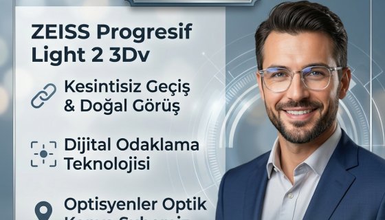 ZEISS Progresif Light 2 3Dv Cam Teknolojisi