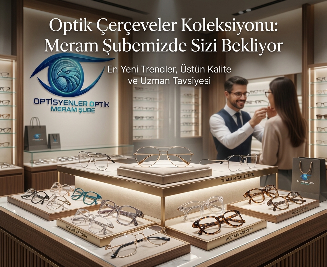 Göz Sağlığınız ve Stilinize Uygun Yüzlerce Seçenek Optisyenler Optik Konya Şubesinde!