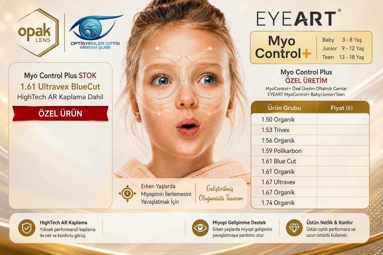 EYEART Myo Control - Miyop Camları Hakkında